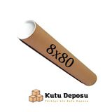 8x80 cm Kapaklı Silindir Postüp Rulo Gönderi Kutusu (10 ADET)