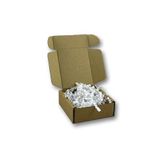 8x8x3cm Kilitli Dayanıklı E-Ticaret Karton Kargo Kutusu