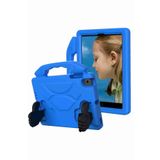 9.7 inç 5/6 Nesil iPad Uyumlu iPad Uyumlu Standlı Eğlenceli Yumuşak Like Tablet Kılıfı Mavi