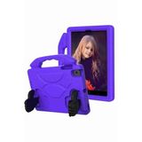 9.7 inç 5/6 Nesil iPad Uyumlu iPad Uyumlu Standlı Eğlenceli Yumuşak Like Tablet Kılıfı Mor