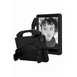 9.7 inç 5/6 Nesil iPad Uyumlu iPad Uyumlu Standlı Eğlenceli Yumuşak Like Tablet Kılıfı Siyah