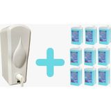 9 Adet 1 L Funny Köpük Sabun Kartuşu + *dispenser* - 24 x 12 - Beyaz