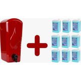 9 Adet 1 L Funny Köpük Sabun Kartuşu + *dispenser* - 24 x 12 - Kırmızı