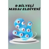 9 Bilyeli El Şeklinde Omuz Bacak Masaj Aleti Masaj Eldiveni Giyilebilir Plastik Vücut Sıkılaştırıcı - Lisinya