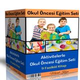 9 Fasikül Kitap Aktivitelerle Okul Öncesi Eğitim Seti