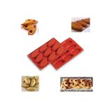9 Göz Mekik Şekilli Silikon Sabun Çikolata Kurabiye Mum Jöle Pasta Vb. Kek Kalıbı (1 ADET) PRS-BS9MK29