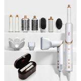 9 in 1 Profesyonel Saç Şekillendirici Seti, İyonik Kurutma, 110.000 RPM BLDC Motor, 1400 Watt, 4 Isı Ayarı, Düzleştirici Tarak, Maşa, Fön Fırçası