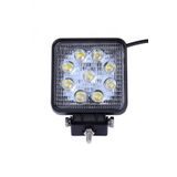 9 Ledli Projektör Led Li Sis Far İş Makinası Ve Araçlar Off Road Gündüz Farı Çalışma Lambası
