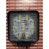 9 Ledli Projektör Led Li Sis Far Iş Makinası Ve Araçlar