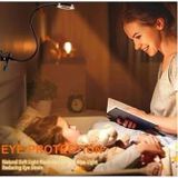 9 Mod Led Çok Fonksiyonlu Akrobat Masa Lambası Şiddeti Ayarlanabilir 3 Farklı Işık Rengi Usb Girişli Siyah 11 X 50