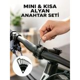 9 Parça Kısa Tip Alyan Seti Isıl İşlemli Profesyonel Kullanım Yeni Nesil