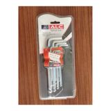 9 Parça Uzun Alyan Anahtar Seti Cr-V Çelik (1.5-10 Mm)