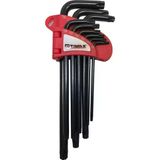 9 Parça Yıldız Tork Alyan Takımı 180 Mm Uzun