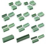 9 Pin 3.81Mm 90° Erkek Geçmeli Yeşil Klemens