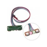 9 Pin Ön Panel Usb 2.0 3.5Mm Kulaklık Mikrofon Kablosu 4272P Bilg