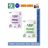 9.Sınıf 2025-2026 Biyoloji-Kimya Video Çözümlü Marif Müfredat Soru Bankası Seti+Kalem