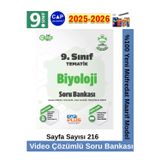 9.Sınıf 2025-2026 Biyoloji Video Çözümlü Marif Müfredat Soru Bankası Seti+Kalem