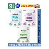 9.Sınıf 2025-2026 Fizik-Kimya-Biyoloji Video Çözümlü Marif Müfredat Soru Bankası Seti+Kalem