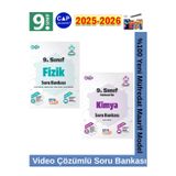 9.Sınıf 2025-2026 Fizik-Kimya Video Çözümlü Marif Müfredat Soru Bankası Seti+Kalem