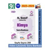 9.Sınıf 2025-2026 Kimya Video Çözümlü Marif Müfredat Soru Bankası Seti+Kalem
