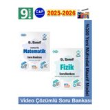 9.Sınıf 2025-2026 Matematik-Fizik Video Çözümlü Marif Müfredat Soru Bankası Seti+Kalem