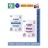 9.Sınıf 2025-2026 Matematik-Kimya Video Çözümlü Marif Müfredat Soru Bankası Seti+Kalem
