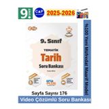 9.Sınıf 2025-2026 Tarih Video Çözümlü Marif Müfredat Soru Bankası Seti+Kalem