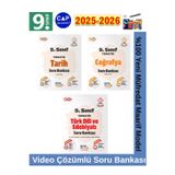 9.Sınıf 2025-2026 Türk Dili Edb-Tarih-Coğrafya Video Çözümlü Marif Müfredat Soru Bankası Seti+Kalem