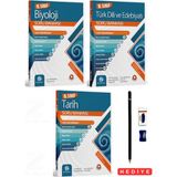 9.sınıf Biyoloji-Türk Dili ve Edebiyatı-Tarih Soru Bankası 3 Kitap Set Kalem Seti Hediyeli