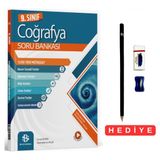 9.sınıf Coğrafya Soru Bankası Kalem Seti Hediyeli