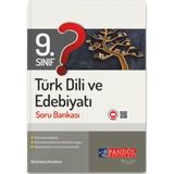 9. Sınıf Türk Dili ve Edebiyatı Soru Bankası-Pandül Yayınları