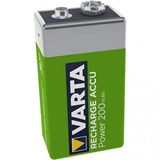 9 Volt 200Mah Sarj Edilebilir 9 Volt Kare Pil - Varta 9 Volt - 200 Mah Sarjlı Pıl 9 Volt Sarjli Pil