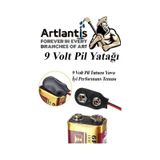 9 Volt Pil Yatagi 5 Adet 9V Pil Yuvasi Ikili 9V Pil Basligi Pil Tutucu Okul Hobi Elektrik Deney