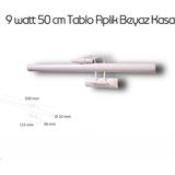 9 Watt 50 cm Banyo Ayna Üstü Tablo Aplik - Beyaz