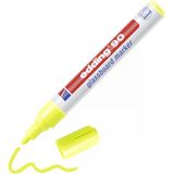 90 Cam Yazı Tahtası Kalemi - Sarı - 1 Cam Kalem - 2-3 mm Yuvarlak Uçlu