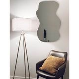 90 cm Asimetrik Duvar Dekorasyon Aynası - Konsol Üstü Salon Dekorasyon Aynası-462