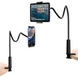 90 cm Esnek Tablet ve Telefon Tutucu Stand Akrobat Siyah 360 Derece Dönebilen Kaymaz Tutucu 14-20 cm Uyumlu - Standart - Renkli