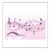 90 cm Müzik Notası Folyo Sticker