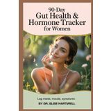 90-Day Gut Health & Hormone Tracker for Women: Log Meals, Moods, Symptoms & Bowel Movements to Relieve Bloating & Boost Digestion