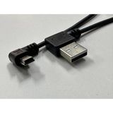 90 Derece 5 Pin Spiral Kablo 90 Derece Mini Usb Spiral Kablo 1 Metre