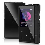 90 Saat Uzun Pil Ömrü ile 32 GB MP3 Çalar, Bluetooth 5.0, Sağlam ve Dayanıklı Metal Çerçeveli Phinistec Z6 Dijital Ses Çalar, 2,4 inç IPS Cam Ekran, FM Radyo, 256 GB'a kadar destek