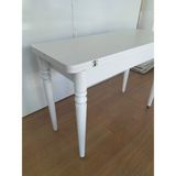 90 x 40 cm Katlanır Mutfak Masası - Beyaz