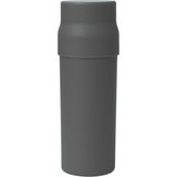 900 ml Plastik Matara Bardaklı Başucu Sürahisi Bardak Kapaklı Masaüstü Su Şişesi Gece Ofis Piknik Kamp (Siyah) - 12 V / Altın
