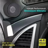 900 Watt 350W Rms 2'li Dome Oto Tweeter Oto Tiz Hoparlör
