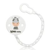 901 Wee Baby Zincirli Emzik Askısı - Erkek (4 Adet)