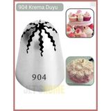 904 Krema Duyu Büyük Boy Pasta Duyu Paslanmaz Çelik 36X27x48 Mm