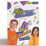90s LYRIC CHALLENGE Song Game - Yetişkinler için Eğlenceli Müzik Trivia Oyunu, Müzik Severler için, Y Kuşağı için İdeal, Gen X