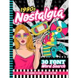 90s Word Search Puzzle Book For Adults: Hardcover / 1990s Nostalgia / 30 Font Size / Jumbo Letters - Easy To Read / 75 Nostalgic Themed Searches About The Nineties / 1,350 Terms You Can Find