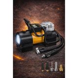 90W Kablolu Hava Kompresörü 150 PSI Dijital LCD Ekranlı Lastik Şişirme Pompası 12V