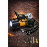 90W Kablolu Hava Kompresörü 150 PSI Dijital LCD Ekranlı Lastik Şişirme Pompası 12V
